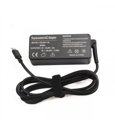 Cargador Notebook 45 2 20v  2.25a Tipo "C" 45w