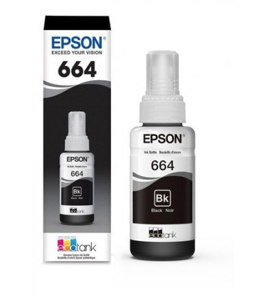 Botella Epson T664 Negro Original L210 L355 L365 L380 L395 664 Orig