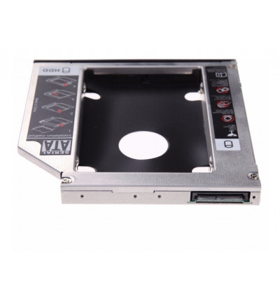 Caddy segundo disco notebook ssd hdd 9 y 12 mm