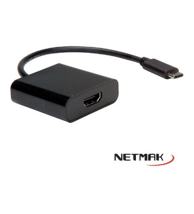 Adaptador Usb Tipo C A Hdmi Netmak Nm-tc66