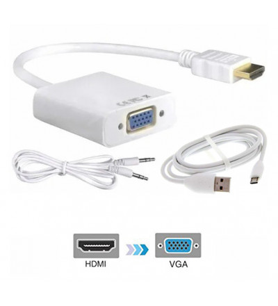 Conversor HDMI A VGA Netmak NM-C81A