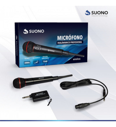 Microfono Inalambrico Suono Ayv0037
