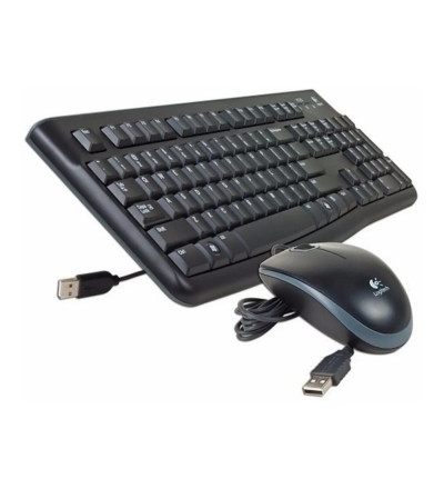Teclado y mouse logitech mk120 usb