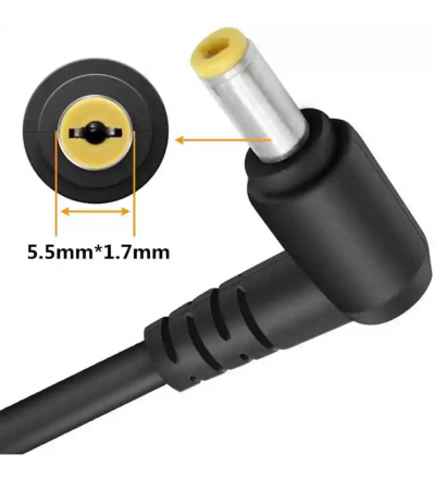 Cargador notebook 65 4 19V X 3.42A TIP 5.5 X 1.7MM 65W