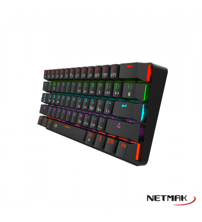 Teclado Mecanico 60% Negro Nm-dominate