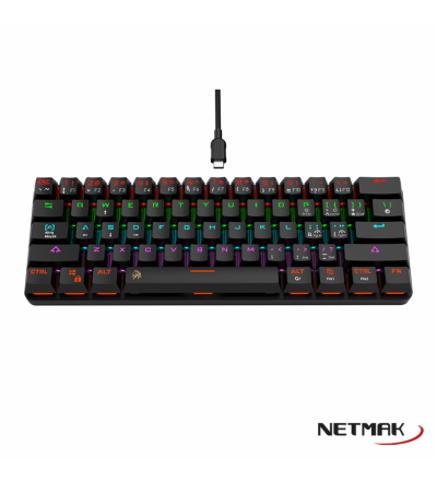 Teclado Mecanico 60% Negro Nm-dominate