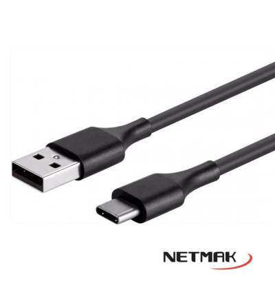Cable Usb A 3.1 A Usb Tipo C 3.0 De 1 5m Netmak Nm-c99