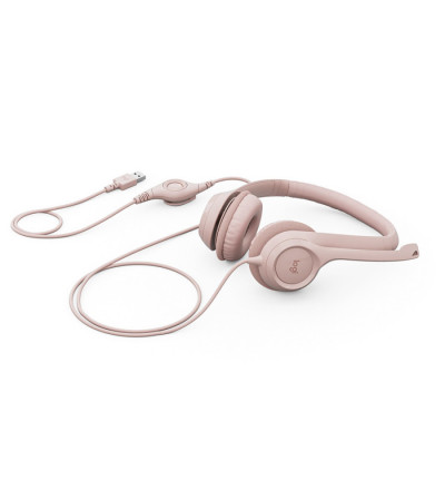 Auriculares Logitech Clear Chat  Confort H390 Usb