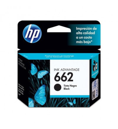 Cartucho Hp 662 Negro 1515 2515 3515 3545 2545 2645