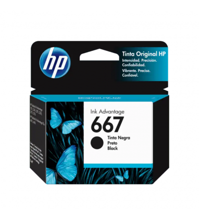 Cartucho Hp 667 Black 3ym79al