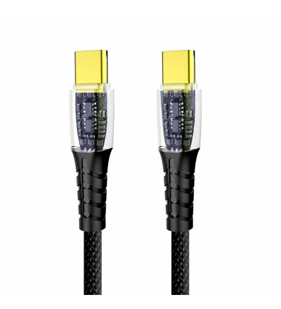 Cable Usb Tipo C A Usb Tipo C 1m 60 W Netmak Nm-122