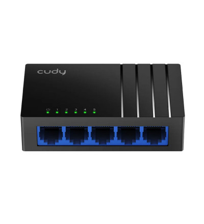 Switch 5 Puertos 10 100 1000 Cudy Usb-c Gs105u