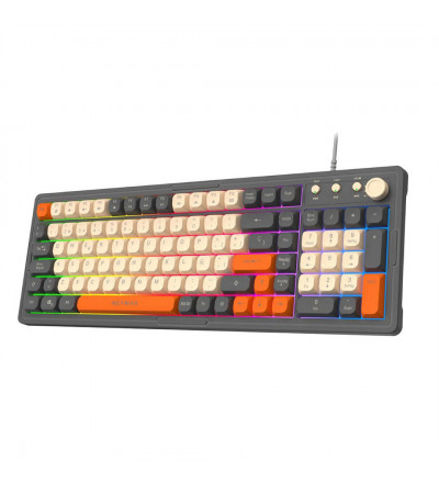 Teclado Minimalista Retroiluminado  Netmak Nm-tm32
