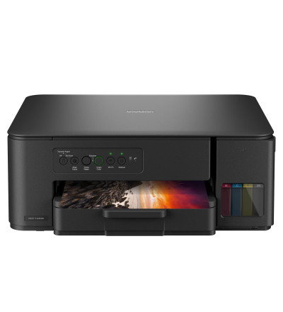 Impresora Multifuncion Brother Dcp T430w Sist Continuo Wifi Color Negro