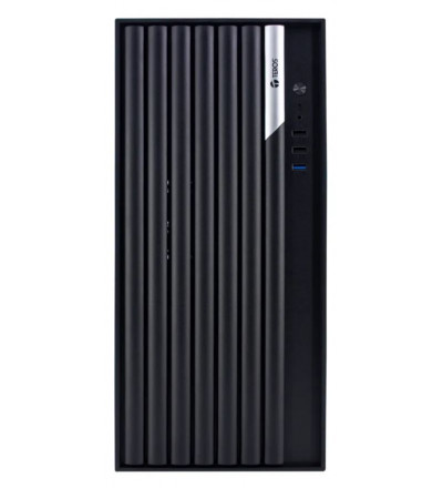Gabinete Teros Te-1036s Mid Tower Fans 120cm Con Fuente Black