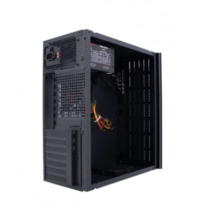 Gabinete Teros Te-1036s Mid Tower Fans 120cm Con Fuente Black