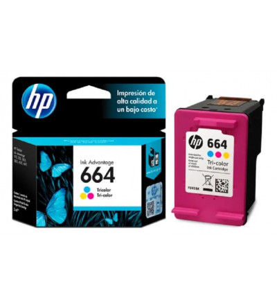 Cartucho HP 664 Tri-Color