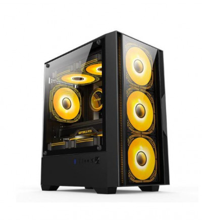 Pc Gamer Amd Ryzen 7 5700F, Placa de Video RTX 5050 8Gb, 16b Ddr4 3200, Ssd Nvme 1tb, Motherboard B550, Fuente 650w Reales
