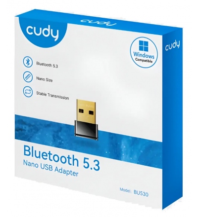 Adaptador Mini Usb Bluetooth Cudy 5.3 - Bu530