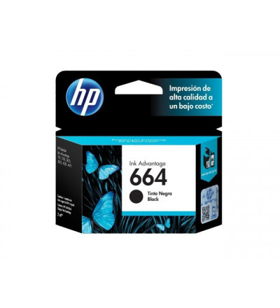 Cartucho Hp 664 Negro ORIGINAL